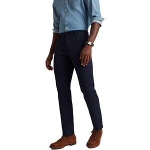 NWOT Bonobos Pants Stretch Washed Chino 2.0 Deep Navy Blue Mens 33x30 Slim Fit